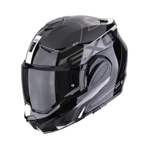 Scorpion EXO-TECH EVO Svart/Hvit TRAVELLER Svart/Hvit