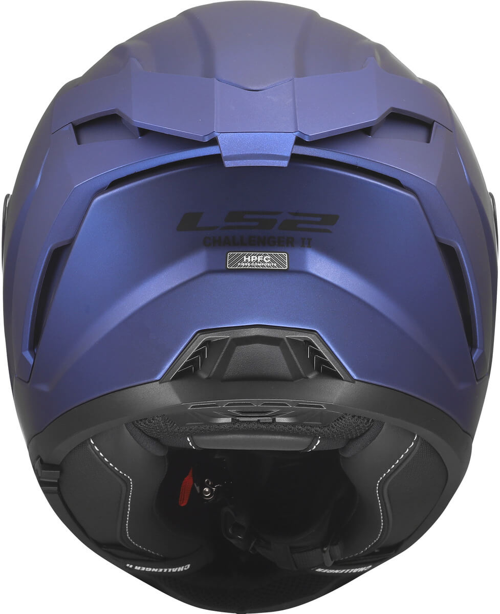 LS2 MC-Hjelm FF817 Challenger II Navy Blå 