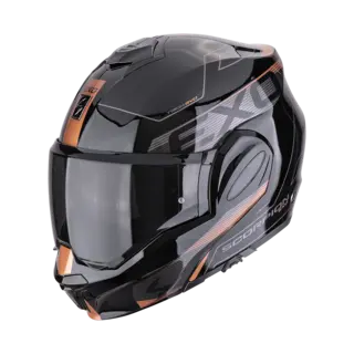 Scorpion EXO-TECH EVO Svart/Kobber TRAVELLER Sort/Kobber