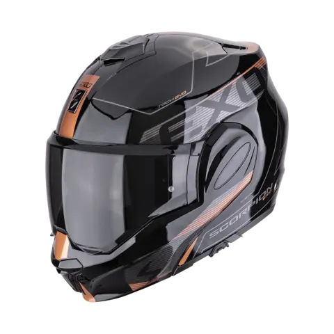 Scorpion EXO-TECH EVO Svart/Kobber TRAVELLER Sort/Kobber