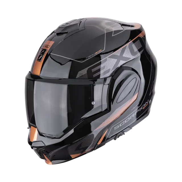 Scorpion EXO-TECH EVO Svart/Kobber TRAVELLER Sort/Kobber 