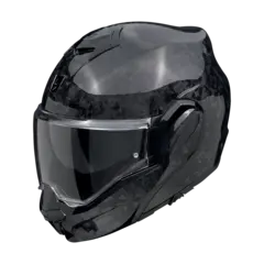 Scorpion EXO-TECH EVO ONYX CARBON Str. Carbon Flip-Back Hjelmt fra Scorpion