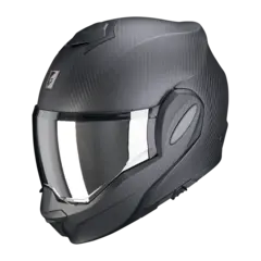 Scorpion EXO-TECH EVO CARBON Matt Carbon Flip-Back Hjelmt fra Scorpion