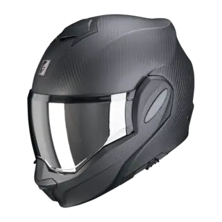 Scorpion EXO-TECH EVO CARBON Matt Carbon Flip-Back Hjelmt fra Scorpion