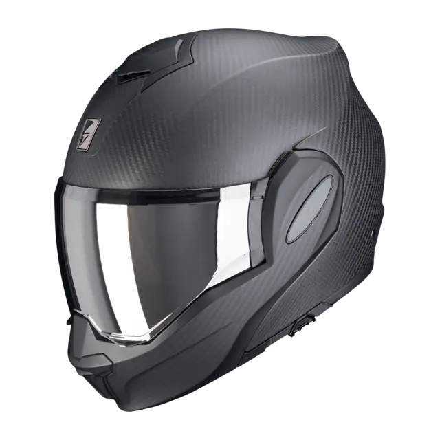 Scorpion EXO-TECH EVO CARBON Matt Carbon Flip-Back Hjelmt fra Scorpion 