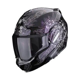 Scorpion EXO-TECH EVO DREAM Svart Flip-Back Åpningshjelm fra Scorpion