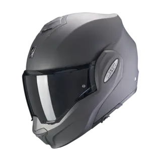 Scorpion EXO-TECH EVO Matt Anthracite Flip-Back Åpningshjelm fra Scorpion