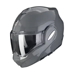 Scorpion EXO-TECH EVO Cement Grey Flip-Back Åpningshjelm fra Scorpion