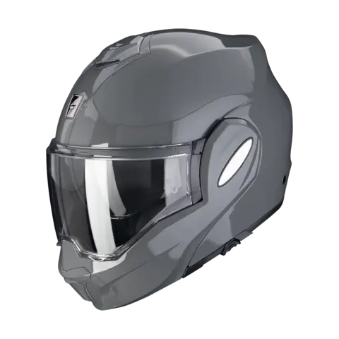 Scorpion EXO-TECH EVO Cement Grey Flip-Back Åpningshjelm fra Scorpion