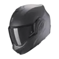 Scorpion EXO-TECH EVO Svart Matt Flip-Back Åpningshjelm fra Scorpion